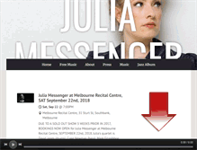 Tablet Screenshot of juliamessenger.com